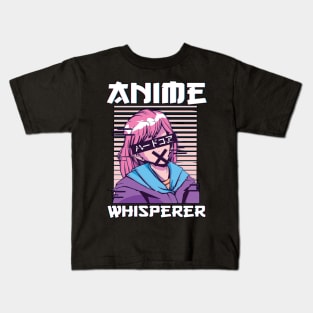 Anime Whisperer Merch Anime Girl Cosplay Otaku Gift Anime Kids T-Shirt